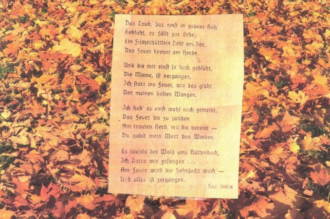 Herbstgang