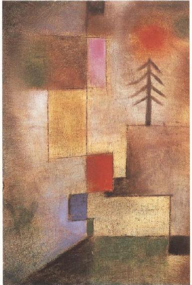Paul Klee, Kleines Tannenbild, 1922